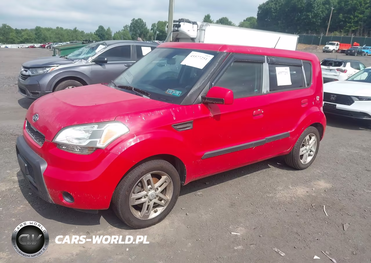 2010 Kia Soul + VIN:KNDJT2A21A7039230 - 2