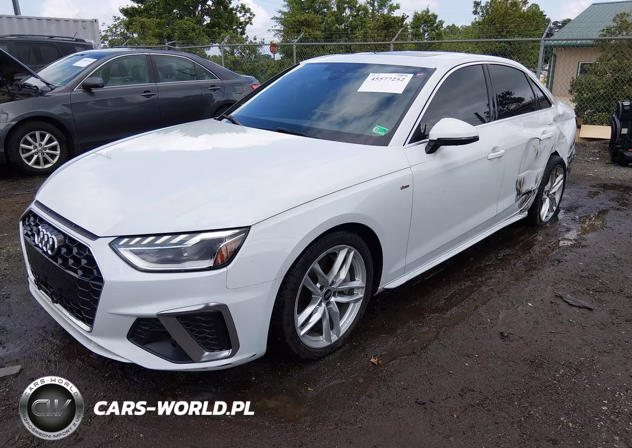 2022 Audi A4 Premium Plus 45 Tfsi S Line Quattro S Tronic VIN:WAUEAAF46NN015077 - 2