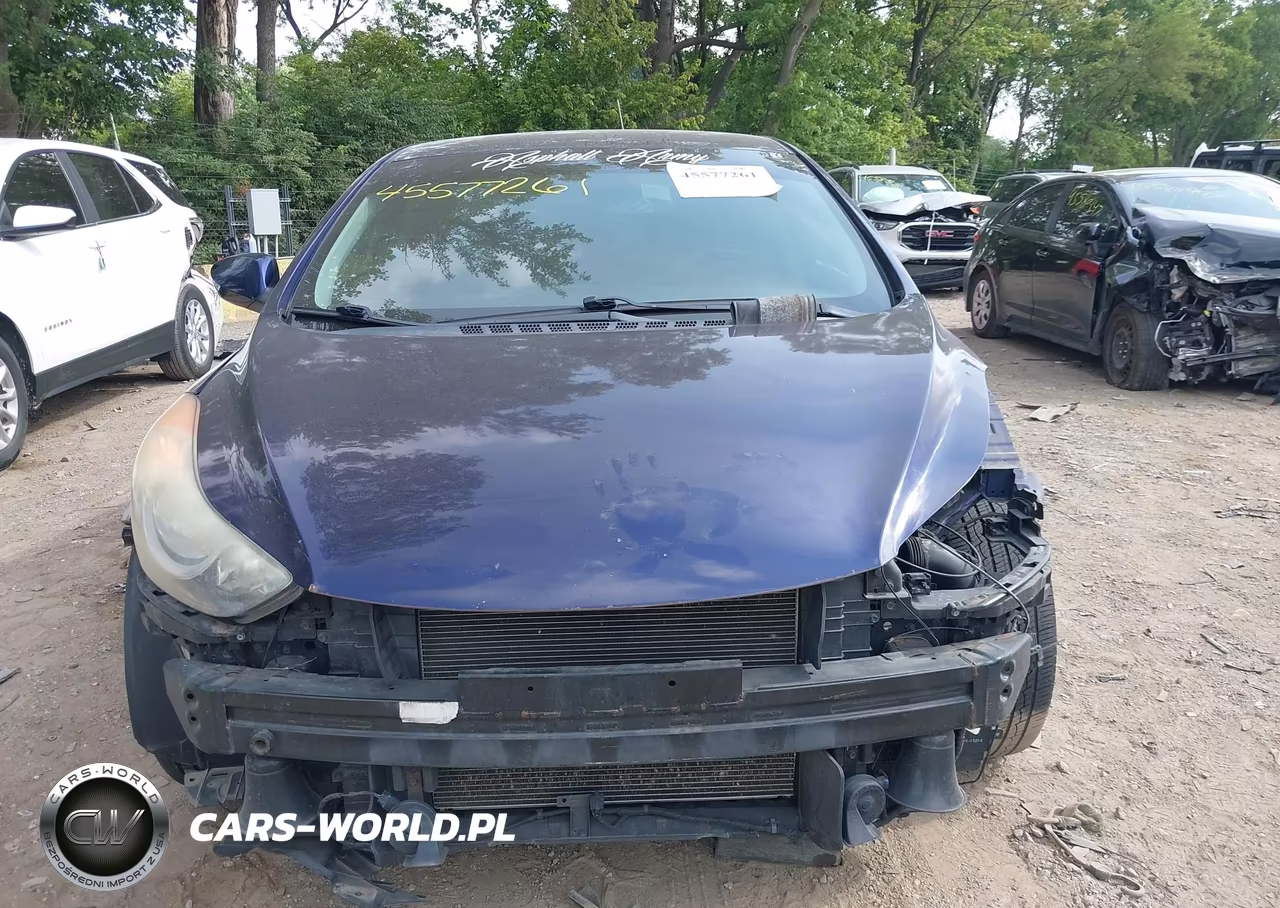 2013 Hyundai Elantra Gls VIN:5NPDH4AE8DH356684 - 13