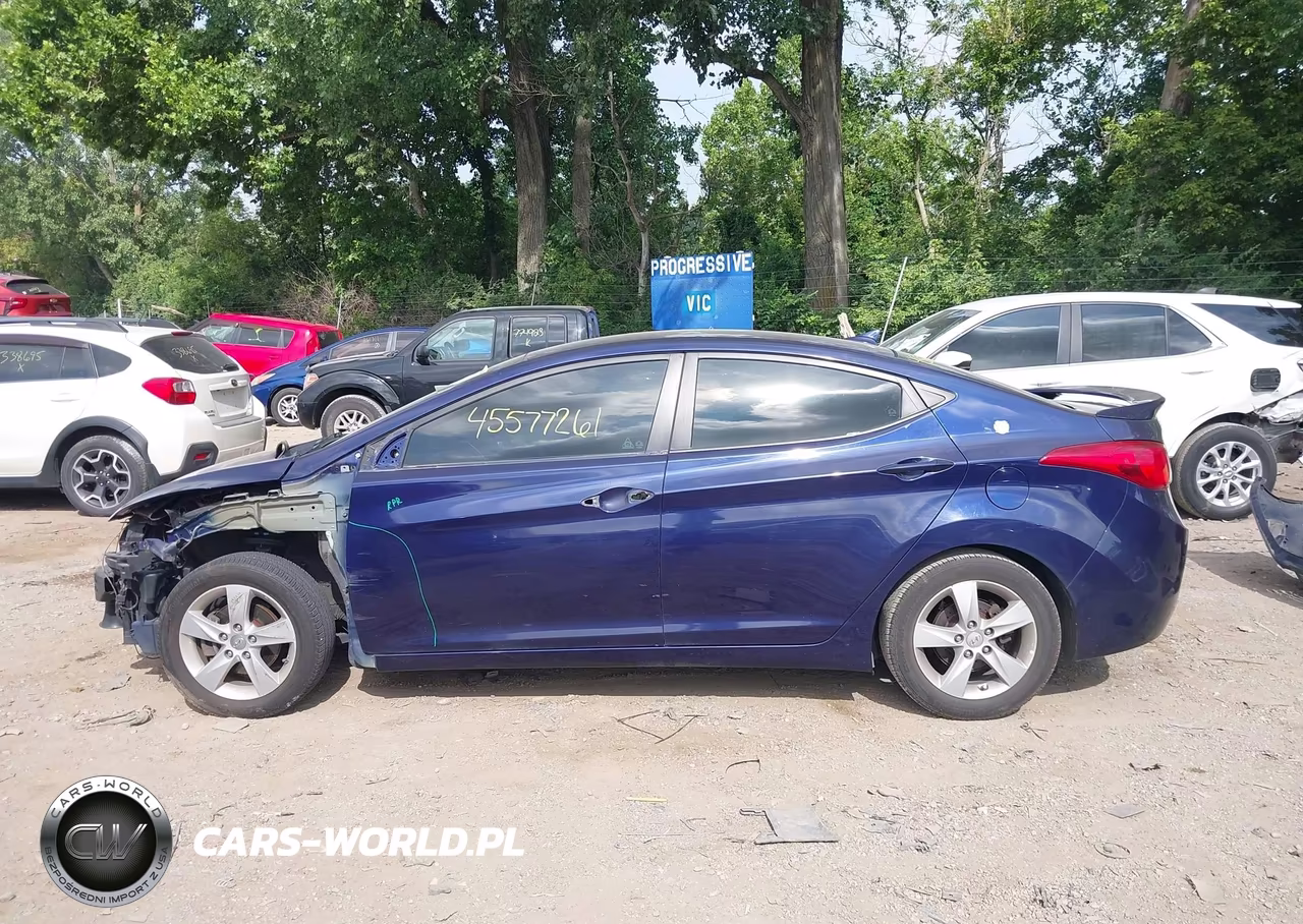 2013 Hyundai Elantra Gls VIN:5NPDH4AE8DH356684 - 15