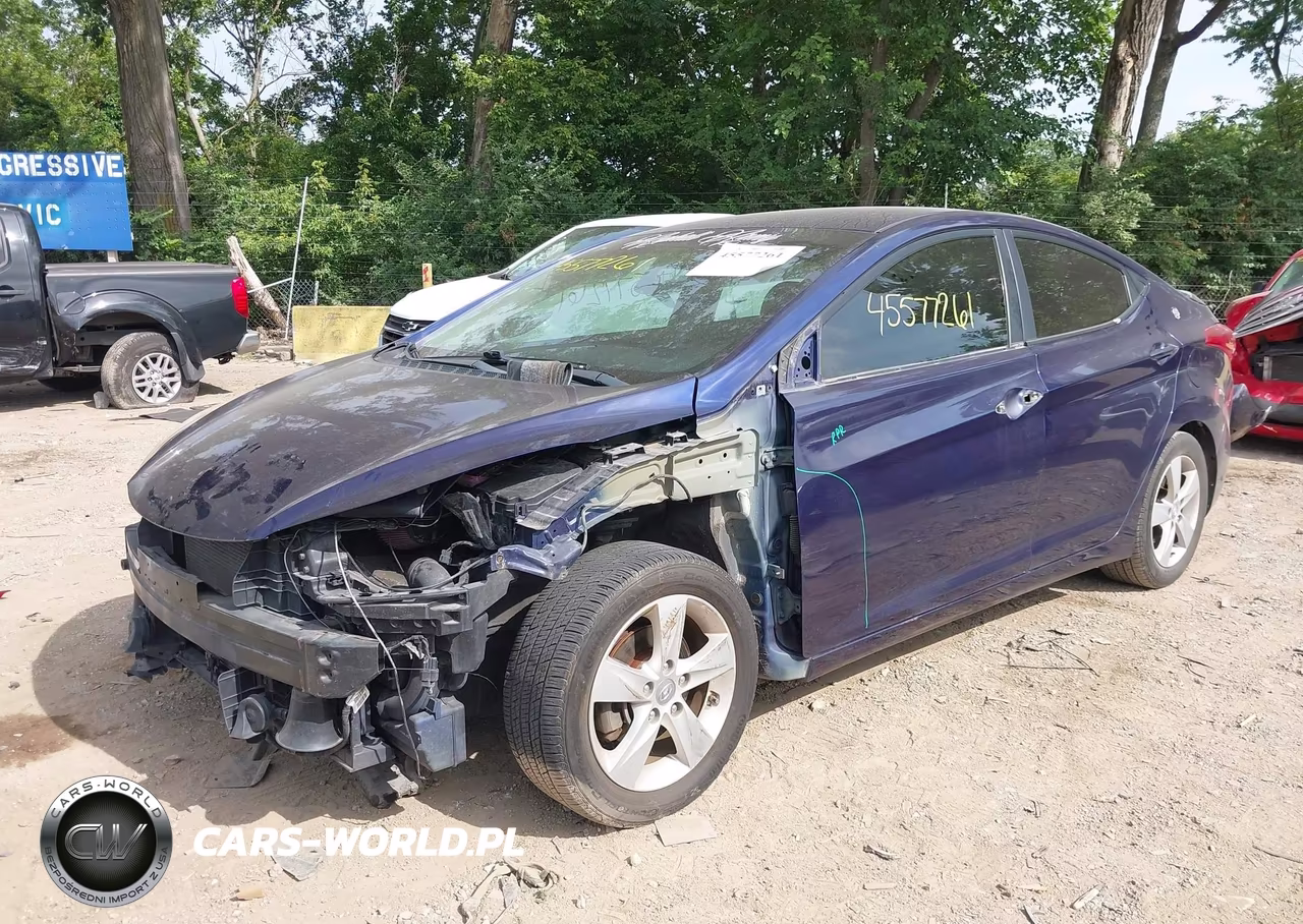 2013 Hyundai Elantra Gls VIN:5NPDH4AE8DH356684 - 6