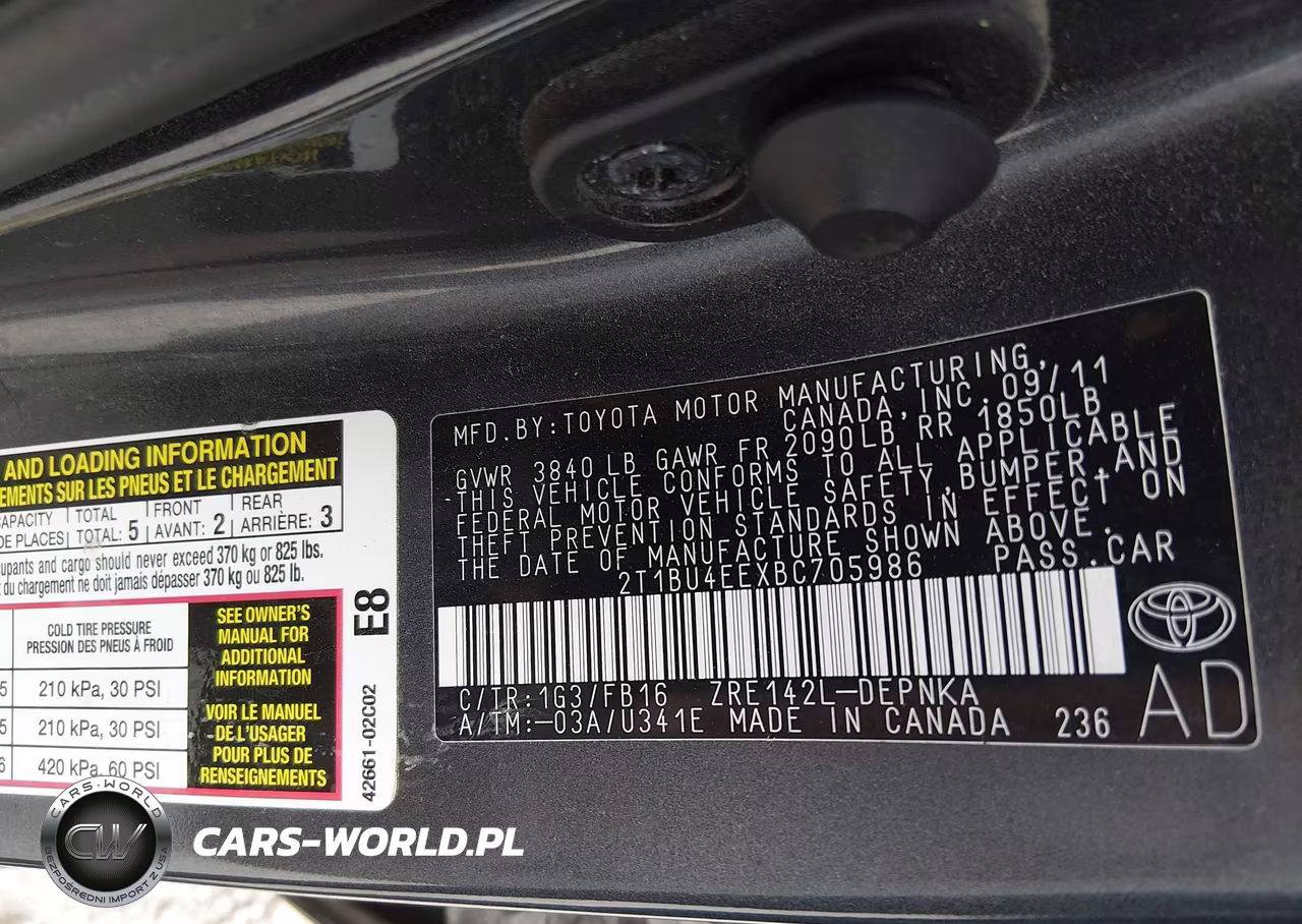 2011 Toyota Corolla Le VIN:2T1BU4EEXBC705986 - 9