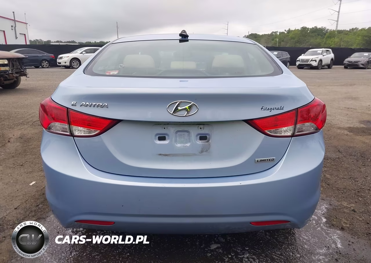 2012 Hyundai Elantra Limited (Ulsan Plant) VIN:KMHDH4AE9CU337612 - 16