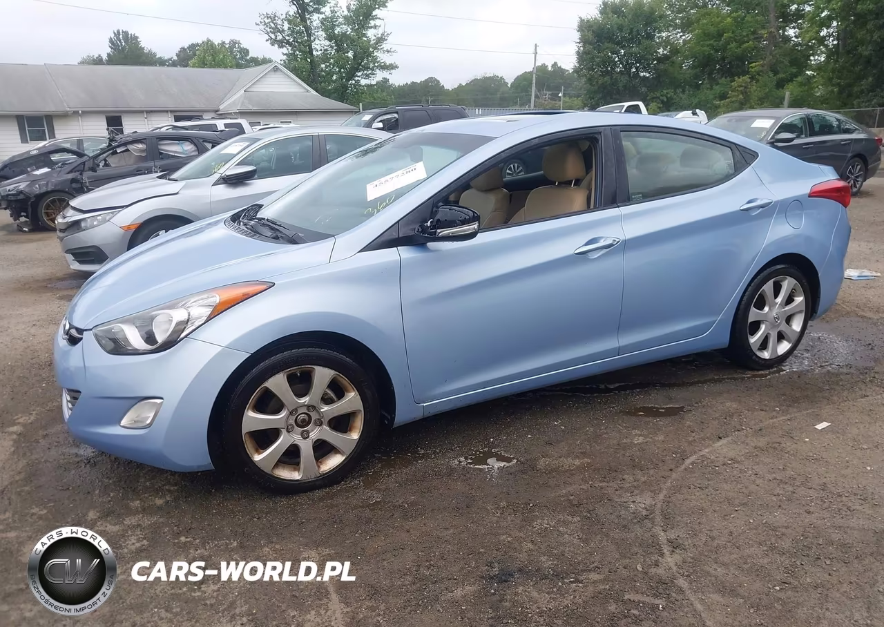 2012 Hyundai Elantra Limited (Ulsan Plant) VIN:KMHDH4AE9CU337612 - 2