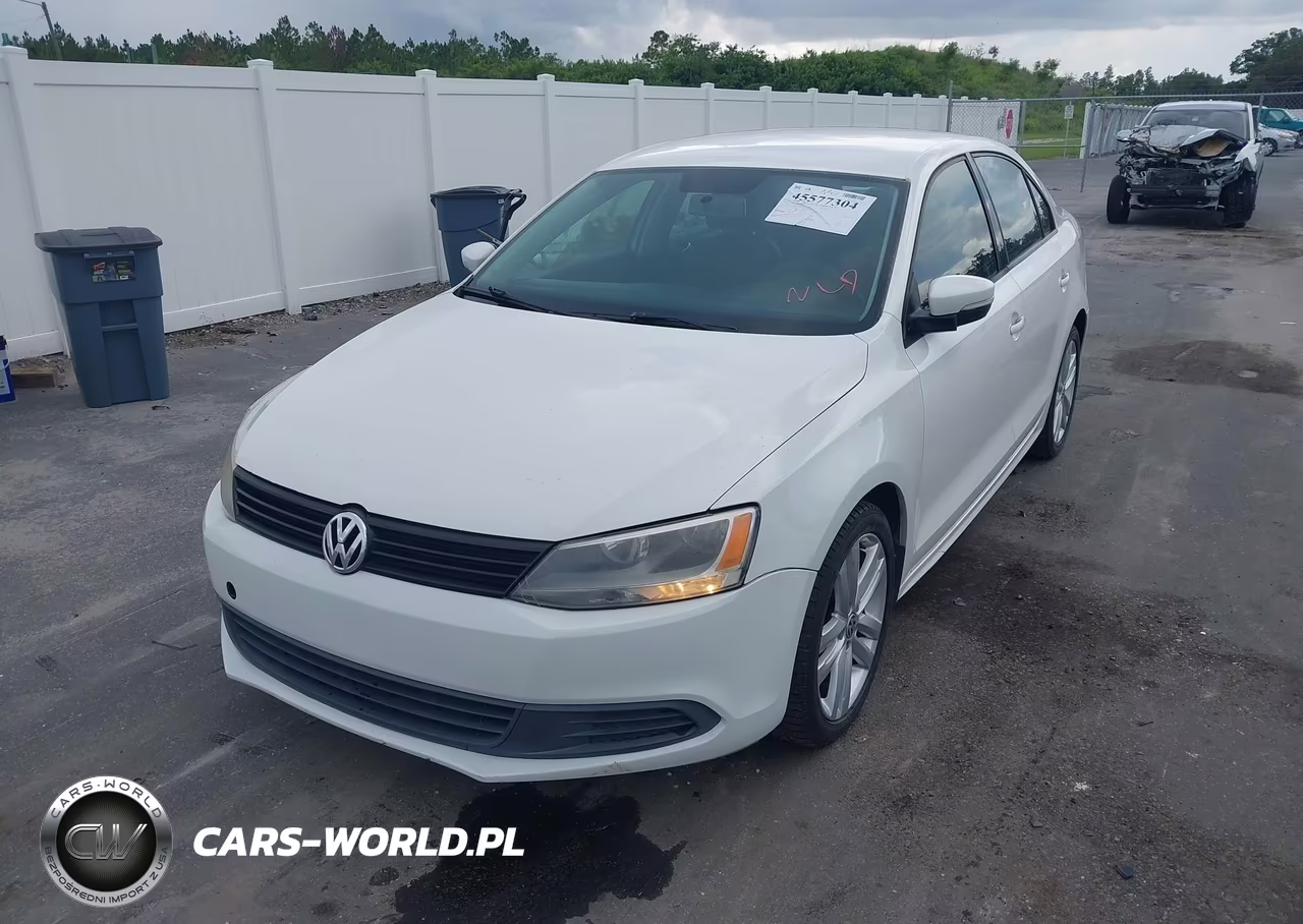 2012 Volkswagen Jetta 2.5L Se VIN:3VWDX7AJ8CM339665 - 2