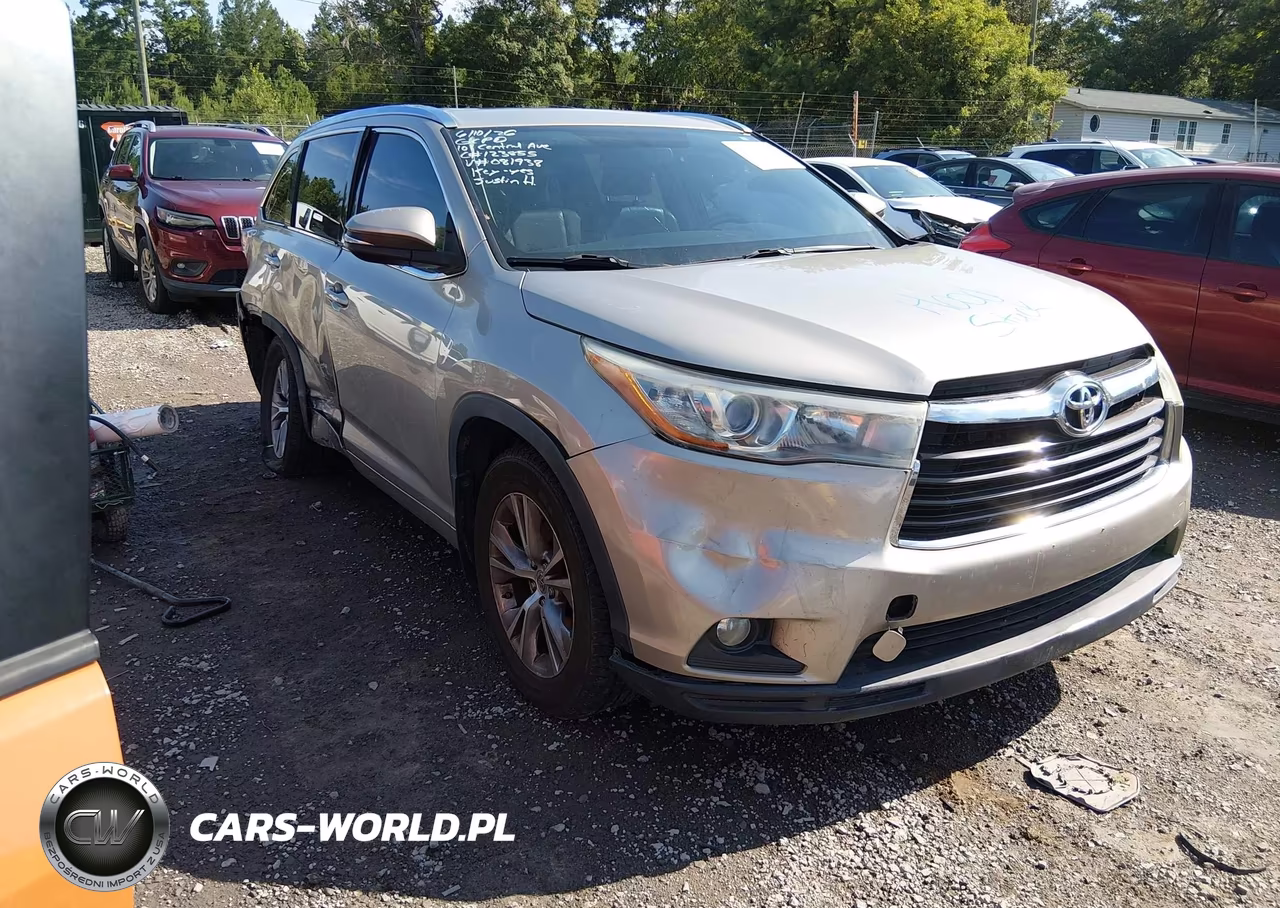 2015 Toyota Highlander Xle V6 – zdjęcie 1 z 18