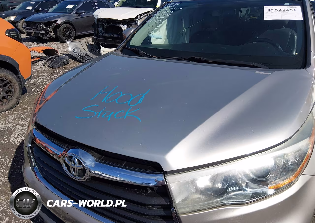 2015 Toyota Highlander Xle V6 VIN:5TDJKRFH5FS081938 - 10