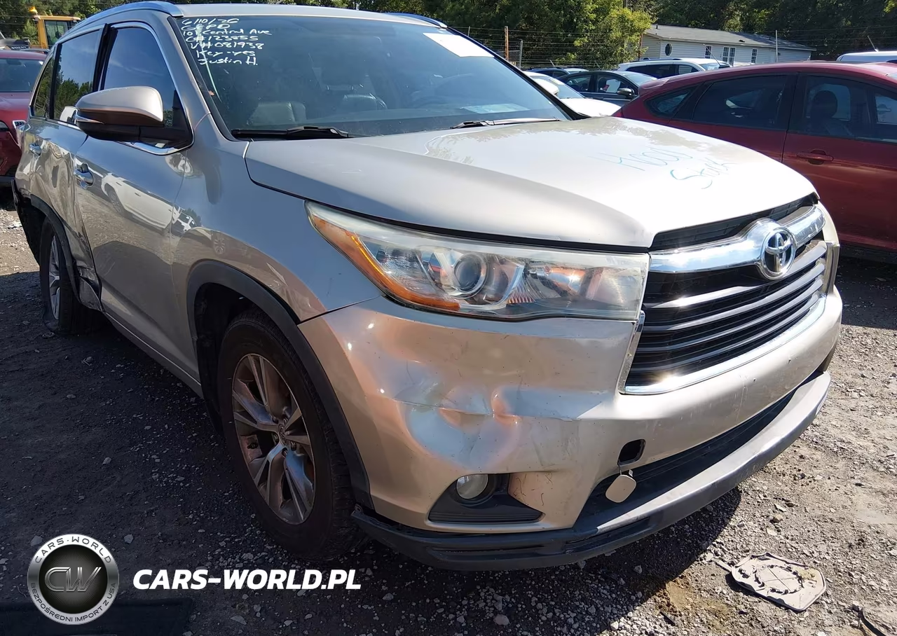 2015 Toyota Highlander Xle V6 VIN:5TDJKRFH5FS081938 - 17