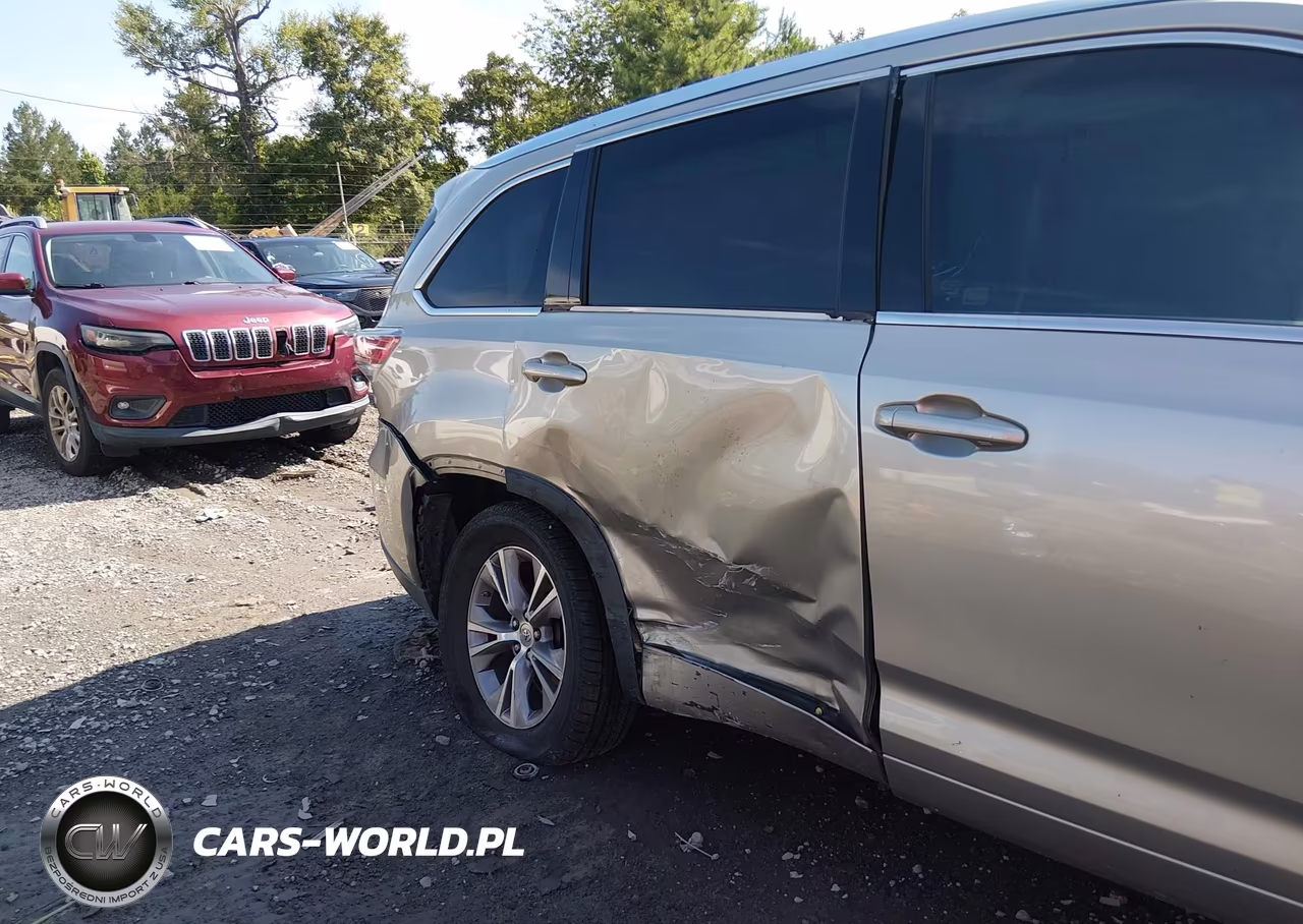 2015 Toyota Highlander Xle V6 VIN:5TDJKRFH5FS081938 - 6