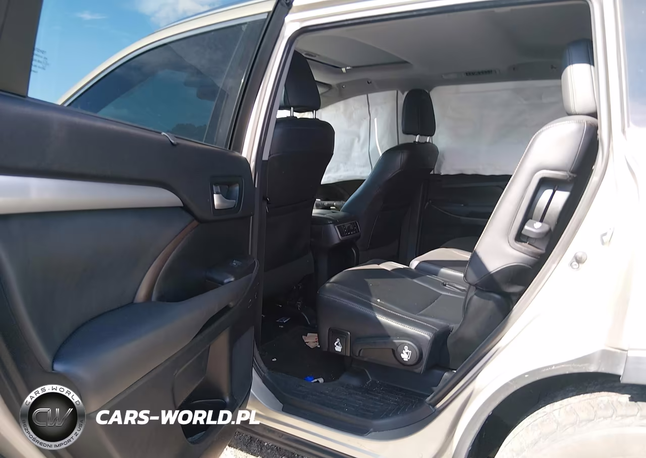 2015 Toyota Highlander Xle V6 VIN:5TDJKRFH5FS081938 - 8