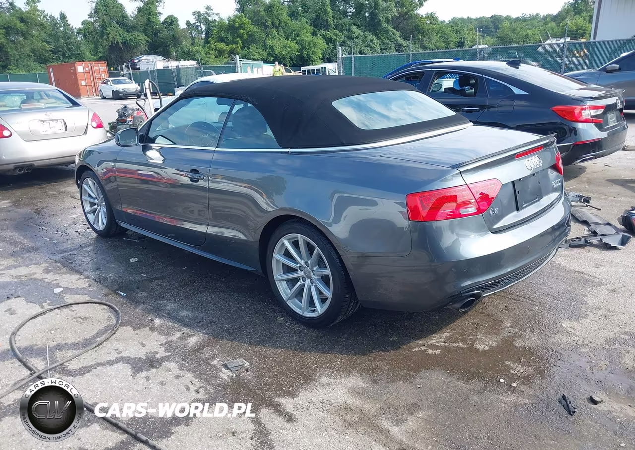 2017 Audi A5 Cabriolet Sport VIN:WAUD2AFH4HN002859 - 3