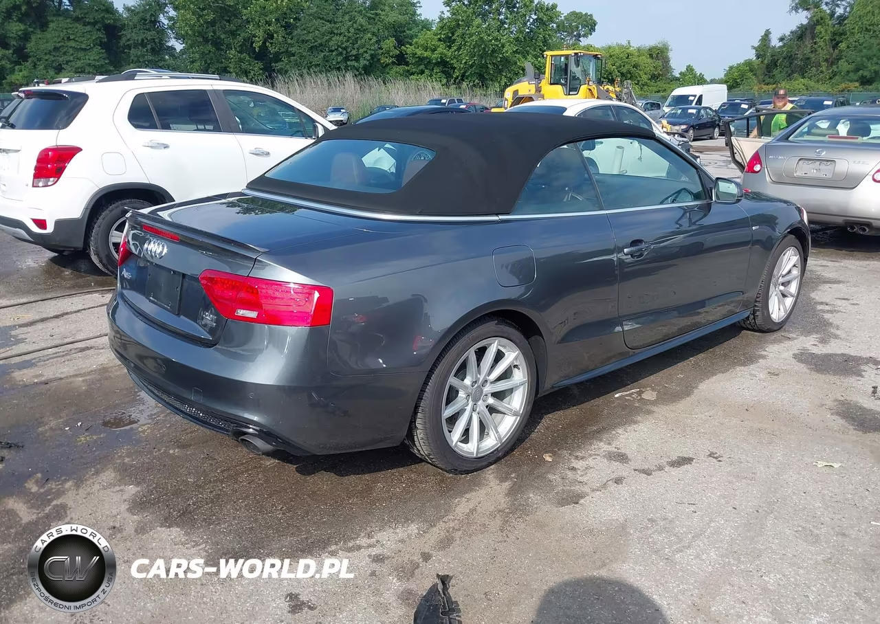 2017 Audi A5 Cabriolet Sport VIN:WAUD2AFH4HN002859 - 4