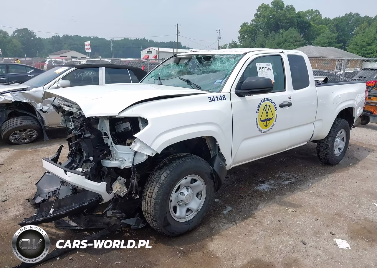 2022 Toyota Tacoma Sr VIN:3TYSX5EN7NT016646 - 2