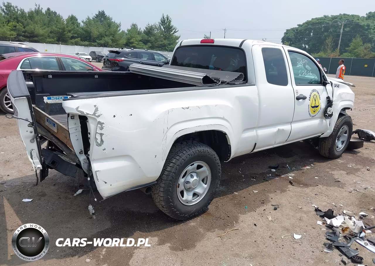 2022 Toyota Tacoma Sr VIN:3TYSX5EN7NT016646 - 4