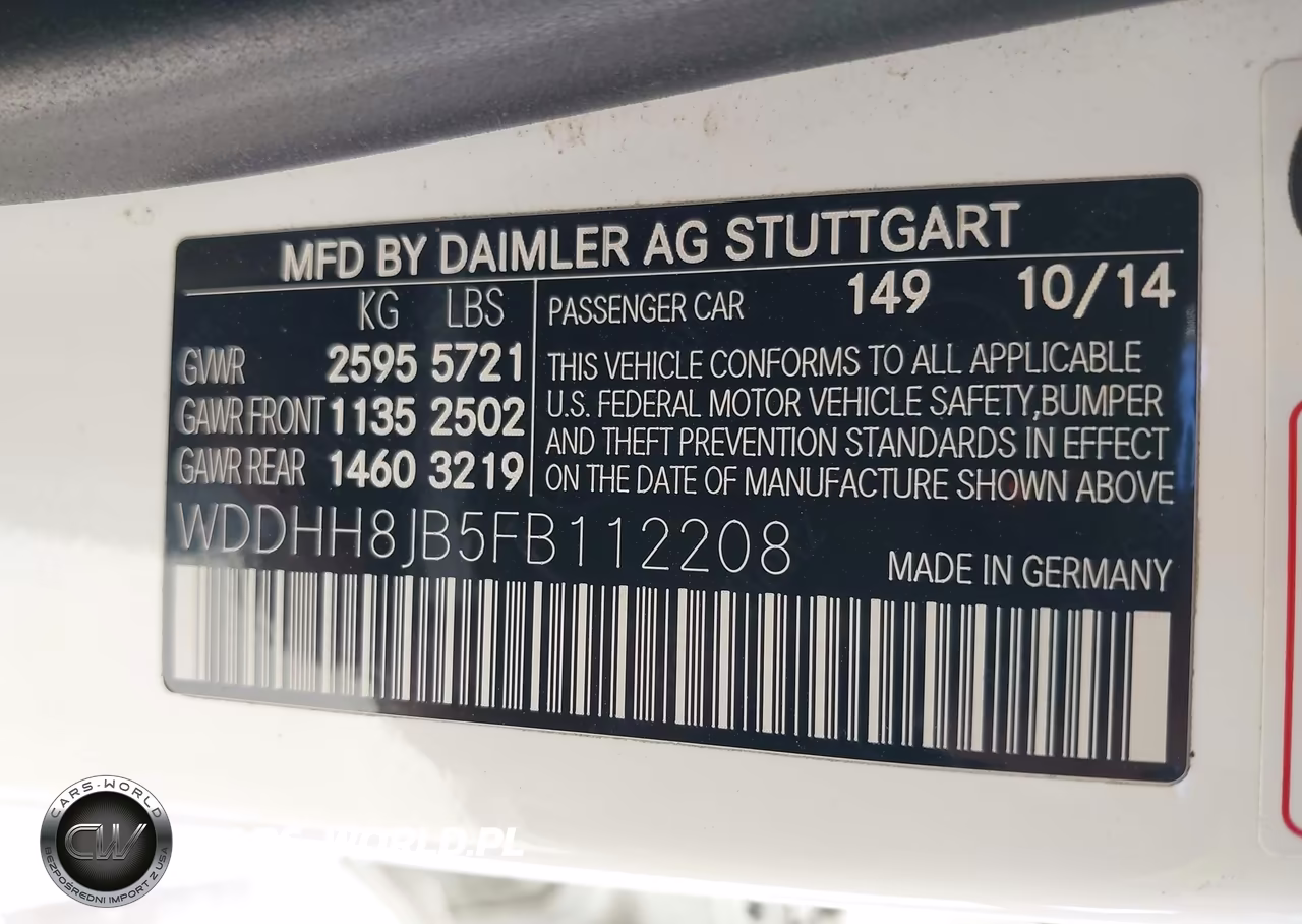 2015 Mercedes-Benz E 350 4Matic VIN:WDDHH8JB5FB112208 - 9