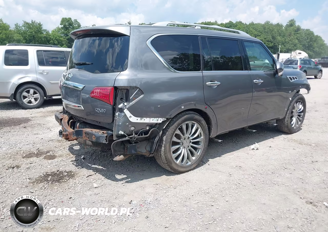 2016 Infiniti Qx80 VIN:JN8AZ2NE8G9125137 - 4