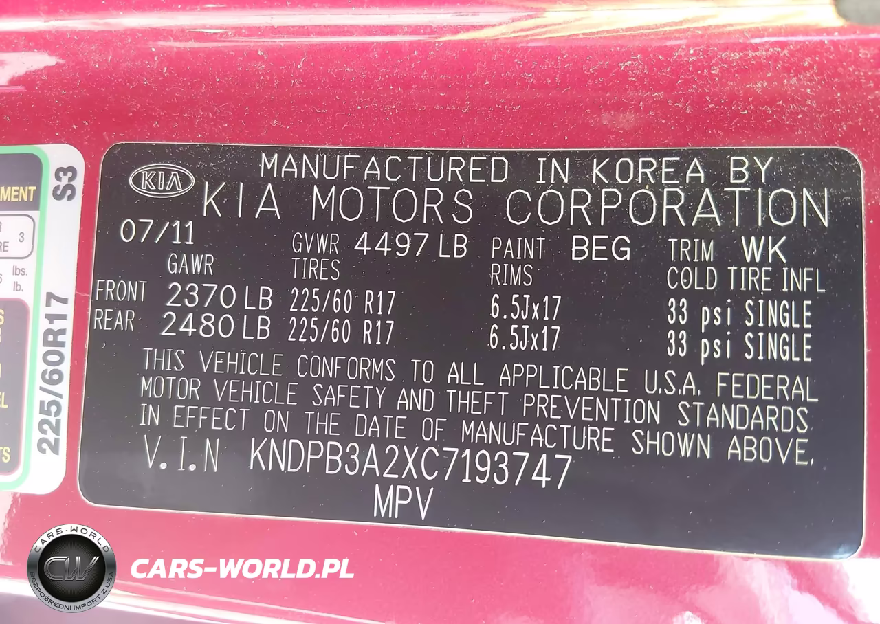 2012 Kia Sportage Lx VIN:KNDPB3A2XC7193747 - 9