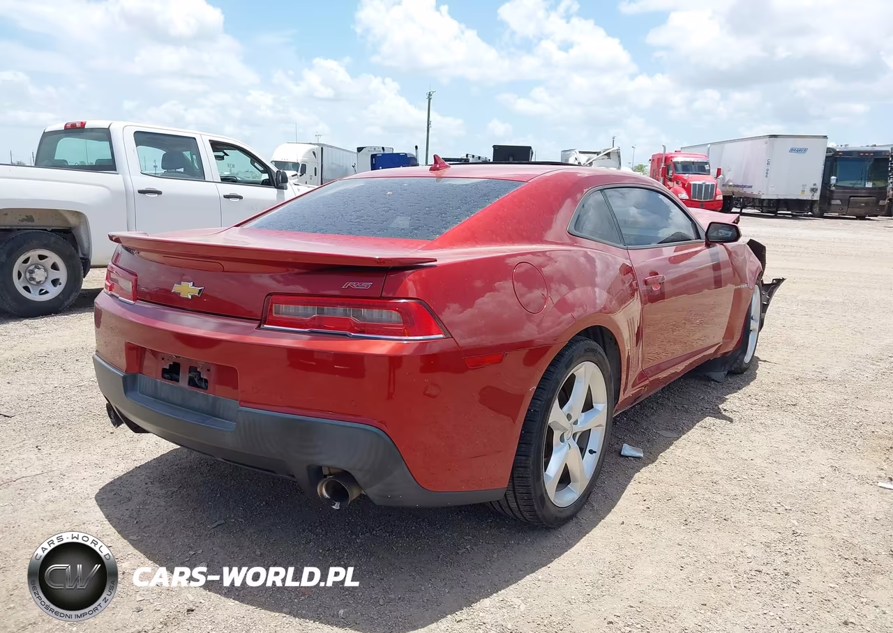 2015 Chevrolet Camaro 2Lt VIN:2G1FF1E35F9147522 - 4