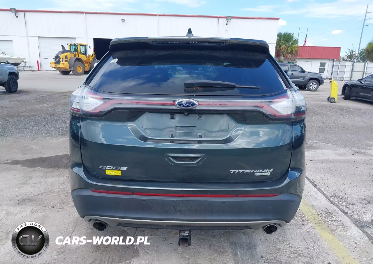 2015 Ford Edge Titanium VIN:2FMPK3K90FBB46858 - 16