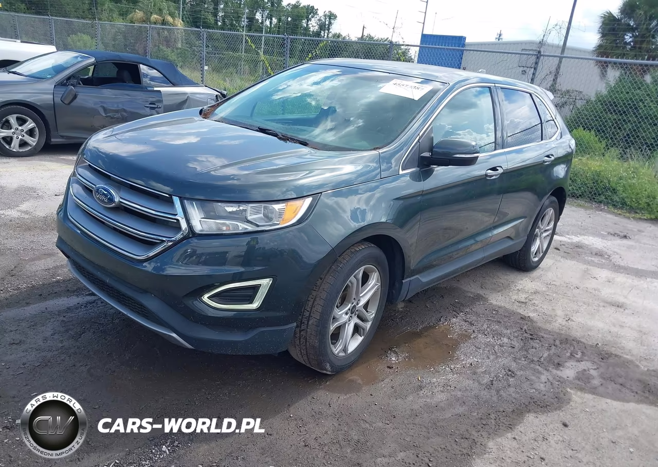 2015 Ford Edge Titanium VIN:2FMPK3K90FBB46858 - 2