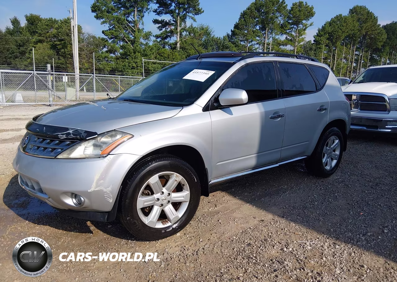 2006 Nissan Murano Sl VIN:JN8AZ08T26W403724 - 2