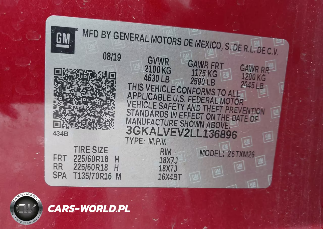 2020 GMC Terrain Awd Slt VIN:3GKALVEV2LL136896 - 9