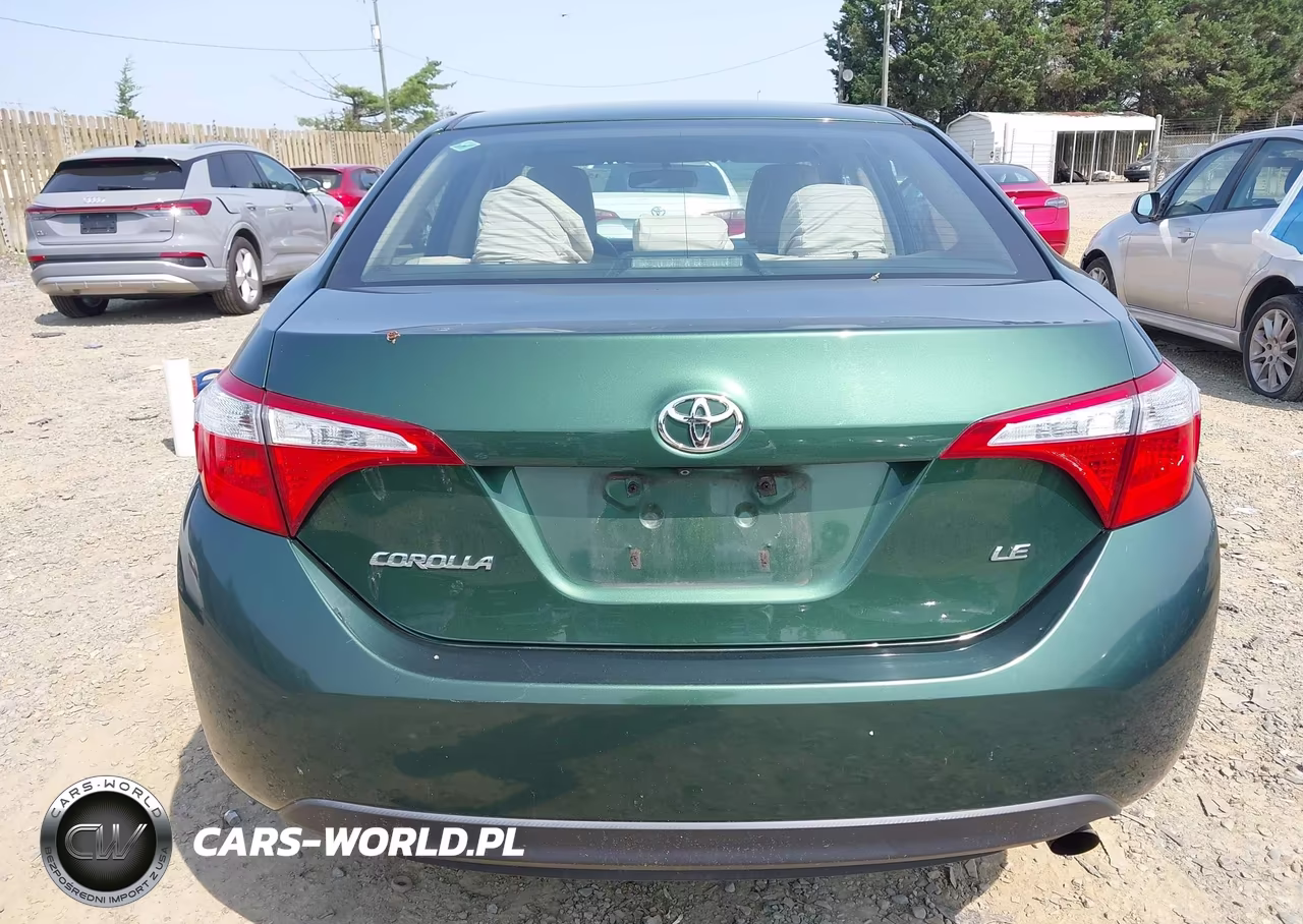 2015 Toyota Corolla Le VIN:2T1BURHE4FC321412 - 16
