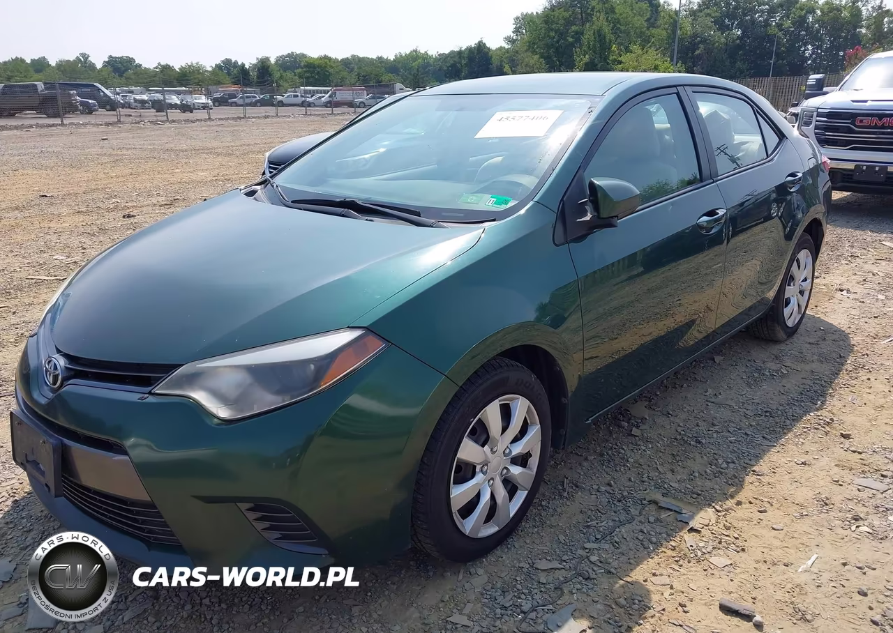 2015 Toyota Corolla Le VIN:2T1BURHE4FC321412 - 2