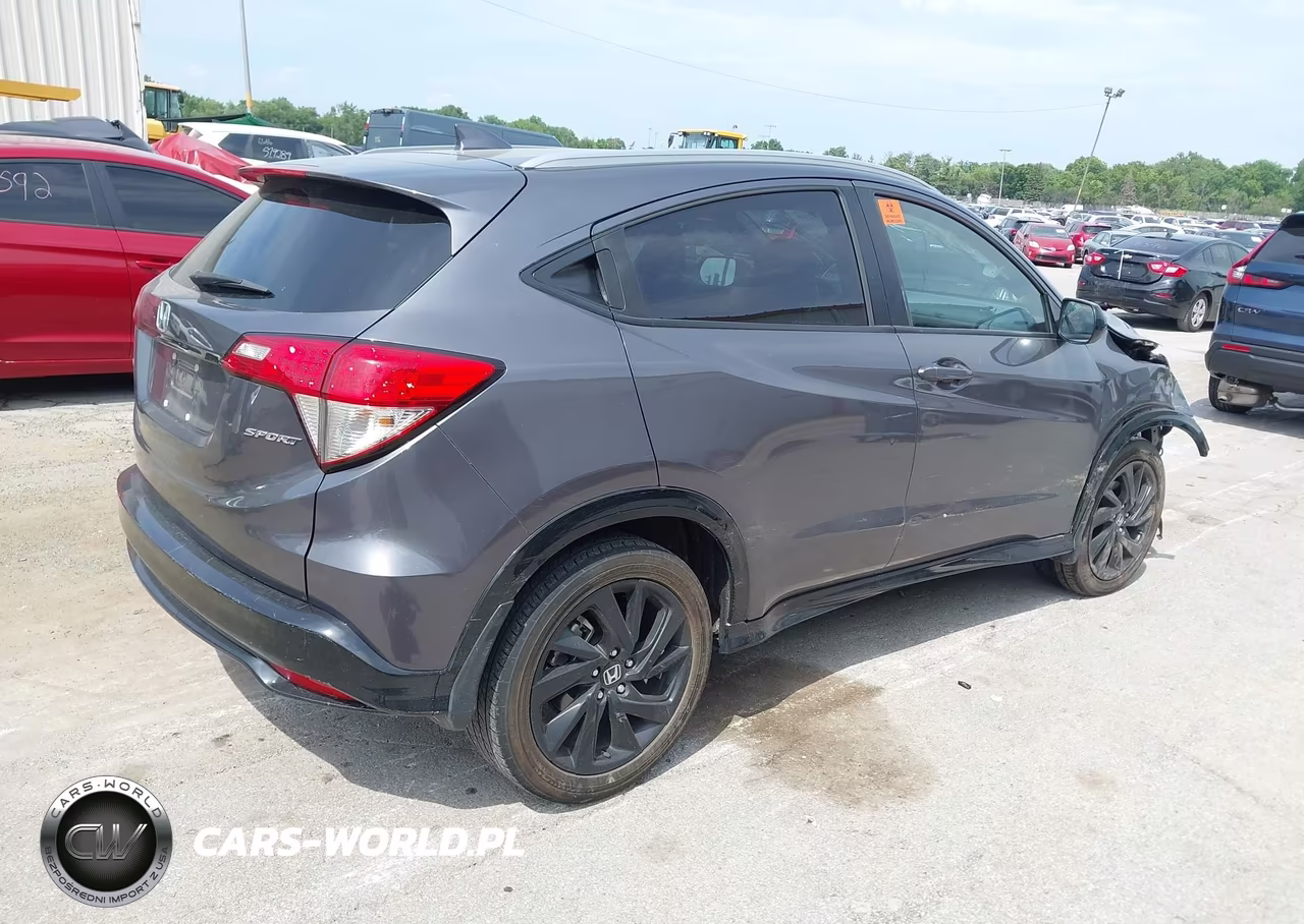2022 Honda Hr-V 2Wd Sport VIN:3CZRU5H11NM735994 - 4