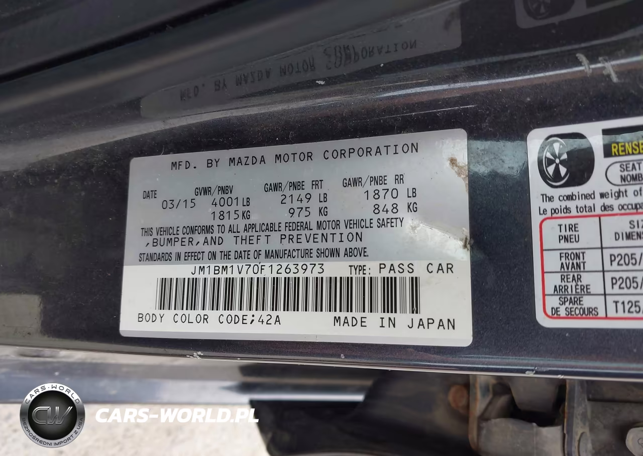 2015 Mazda Mazda3 I Touring VIN:JM1BM1V70F1263973 - 9