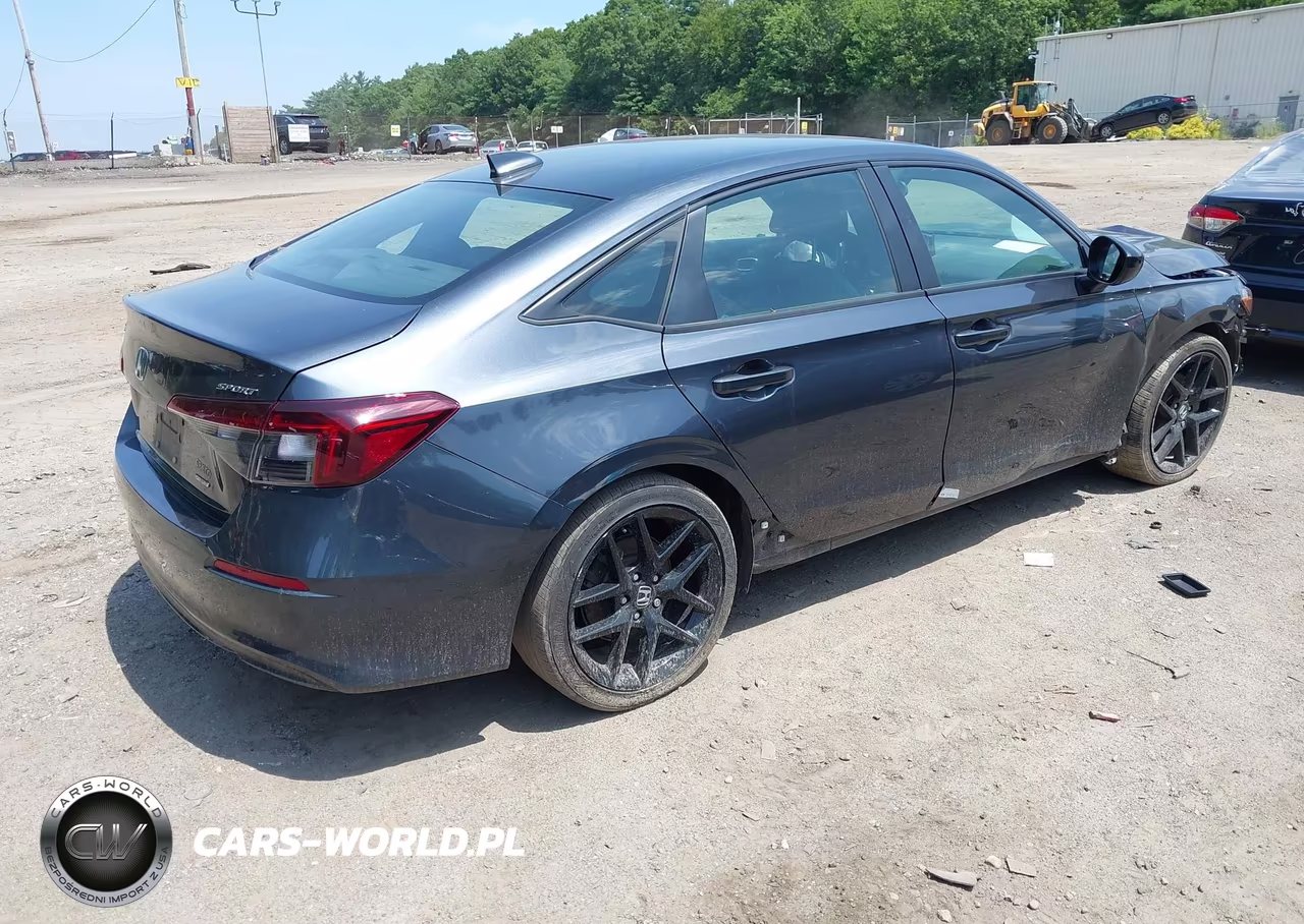 2025 Honda Civic Hybrid Sport-Sport Touring VIN:2HGFE4F86SH331309 - 4