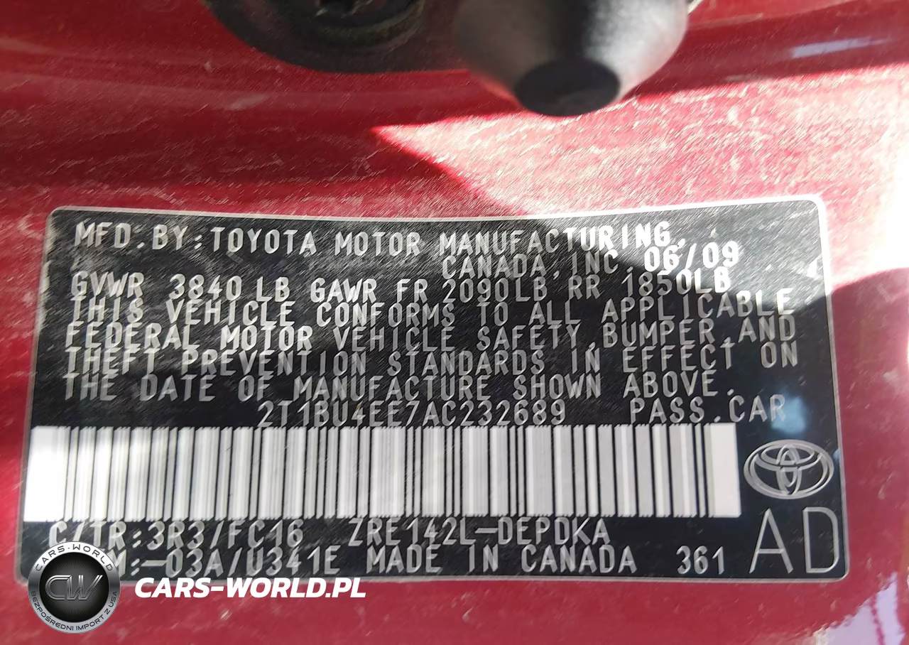 2010 Toyota Corolla Le VIN:2T1BU4EE7AC232689 - 9