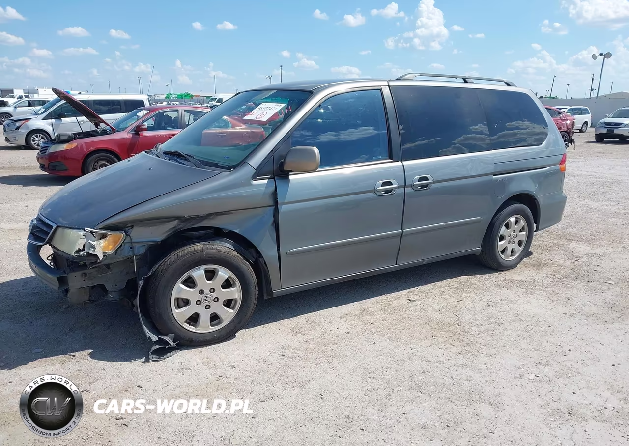 2002 Honda Odyssey Ex VIN:5FNRL18672B014060 - 2
