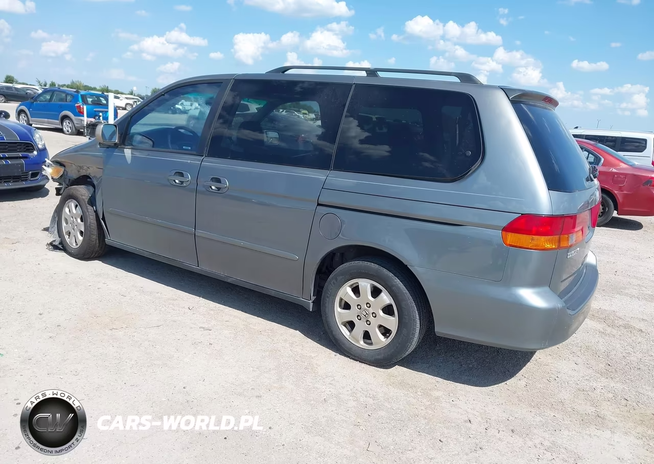 2002 Honda Odyssey Ex VIN:5FNRL18672B014060 - 3