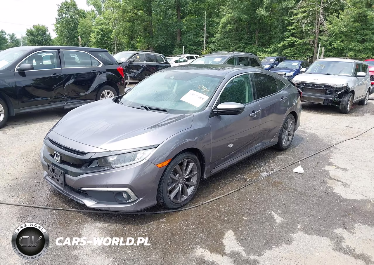 2020 Honda Civic Ex VIN:19XFC1F35LE213689 - 2