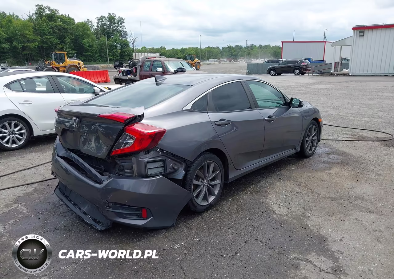 2020 Honda Civic Ex VIN:19XFC1F35LE213689 - 4