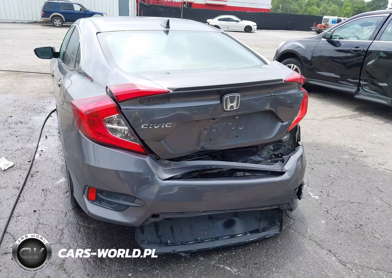 2020 Honda Civic Ex VIN:19XFC1F35LE213689 - 6