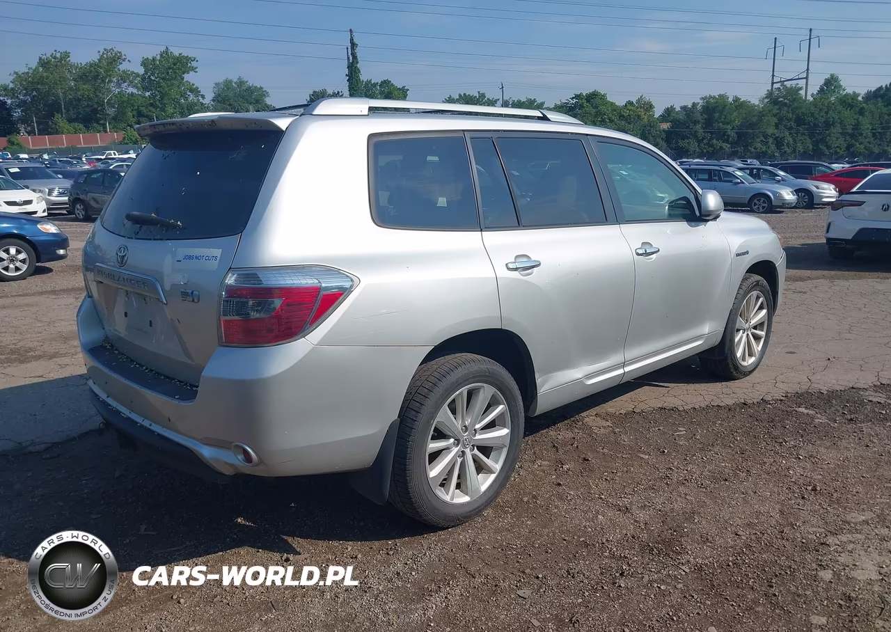 2010 Toyota Highlander Hybrid Base V6 VIN:JTEBW3EH1A2047269 - 4