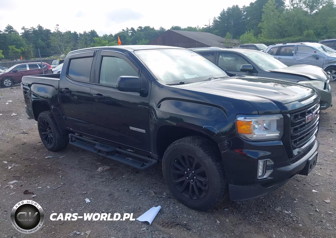 2021 GMC Canyon 4Wd Short Box Elevation