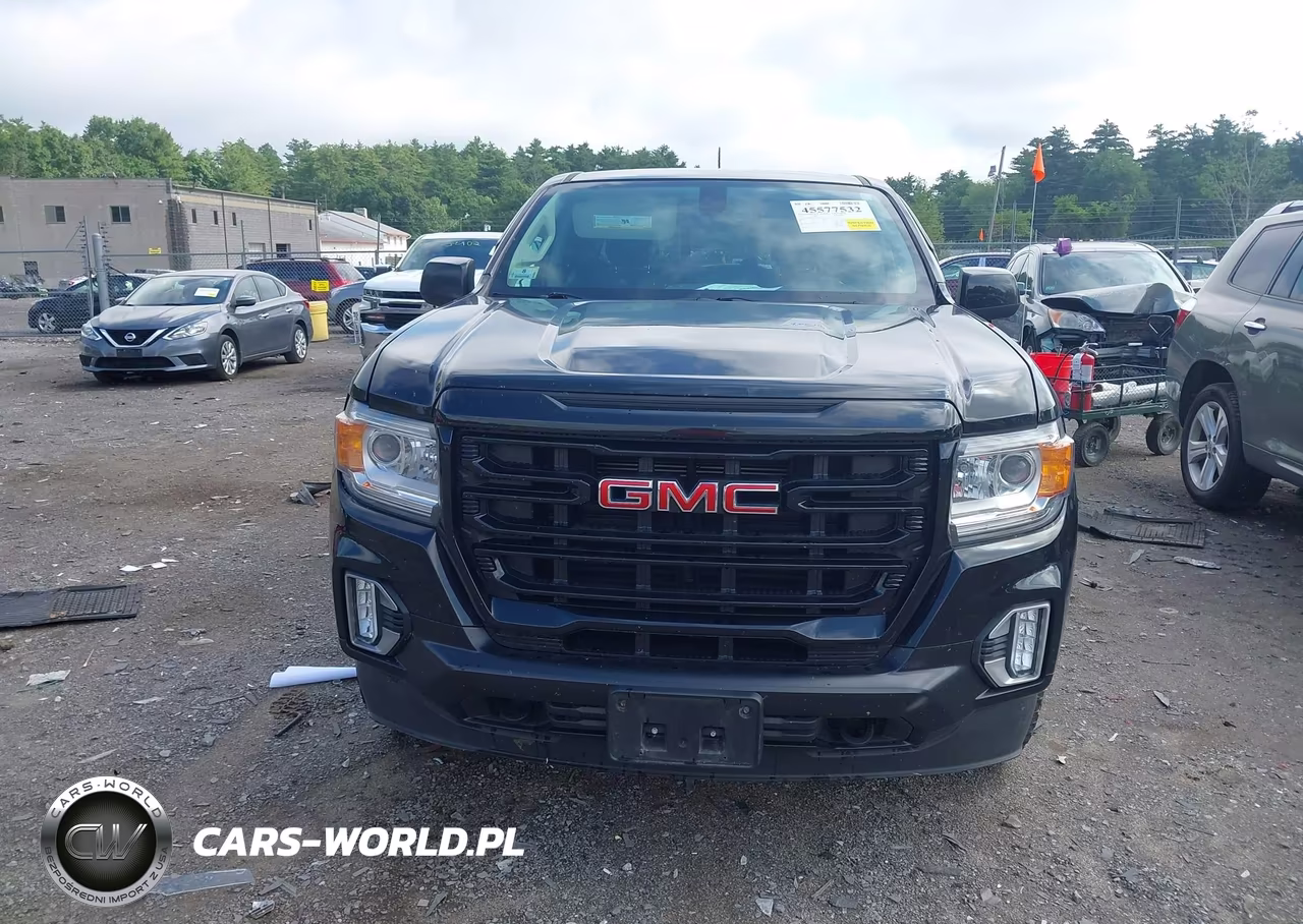 2021 GMC Canyon 4Wd Short Box Elevation VIN:1GTG6CENXM1192398 - 12