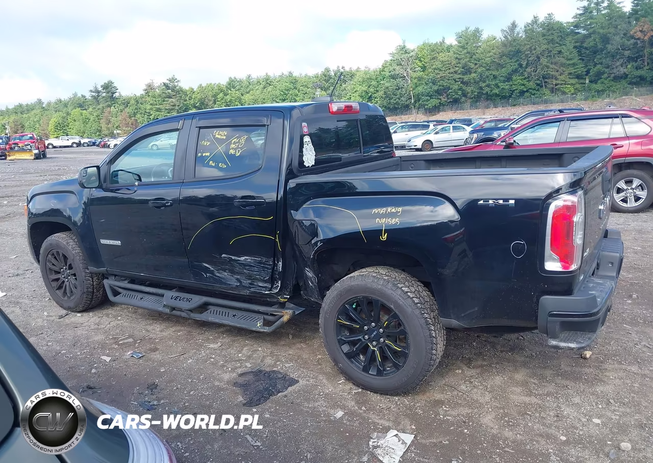 2021 GMC Canyon 4Wd Short Box Elevation VIN:1GTG6CENXM1192398 - 14