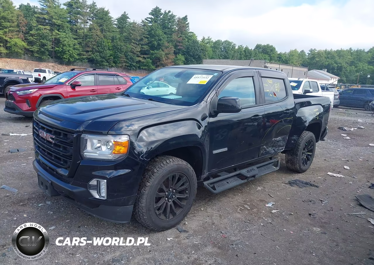 2021 GMC Canyon 4Wd Short Box Elevation VIN:1GTG6CENXM1192398 - 2