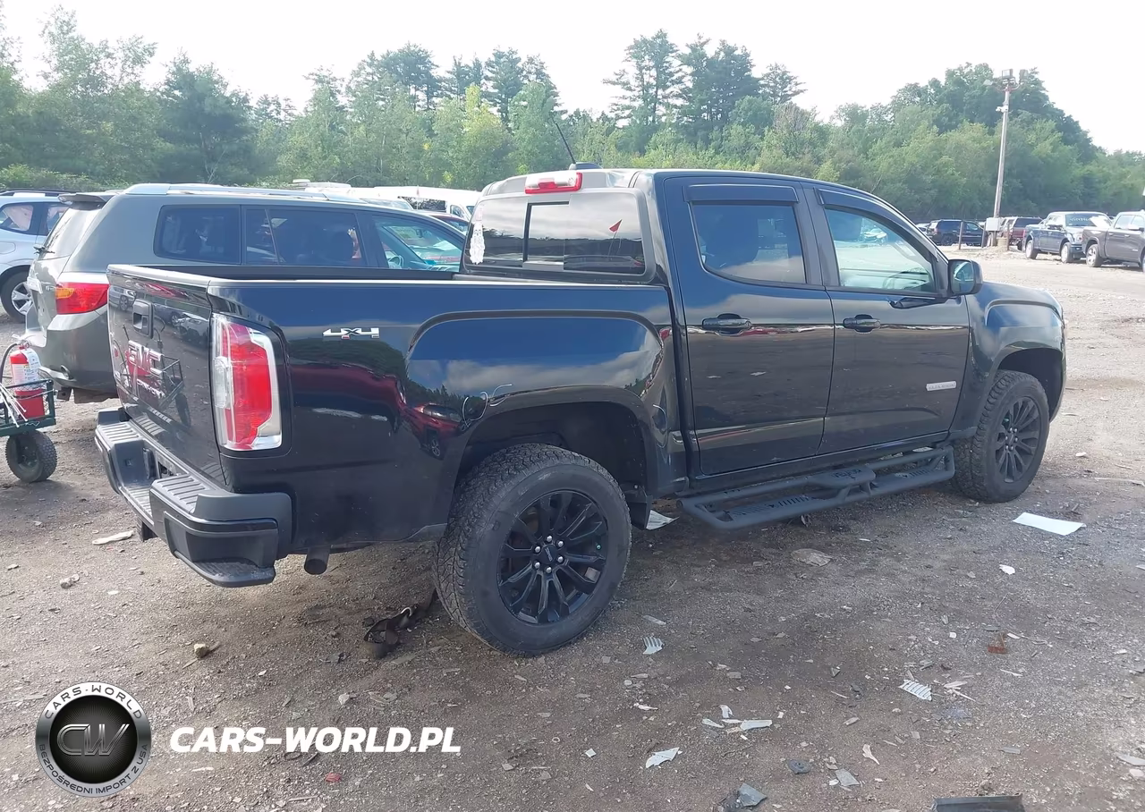 2021 GMC Canyon 4Wd Short Box Elevation VIN:1GTG6CENXM1192398 - 4