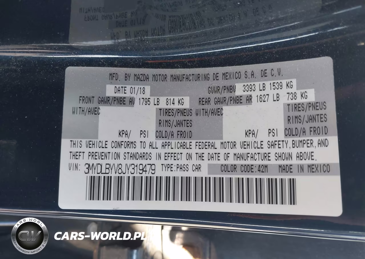 2018 Toyota Yaris Ia VIN:3MYDLBYV8JY319479 - 9
