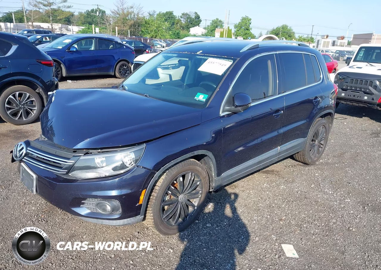 2013 Volkswagen Tiguan Se VIN:WVGBV7AX0DW538307 - 2