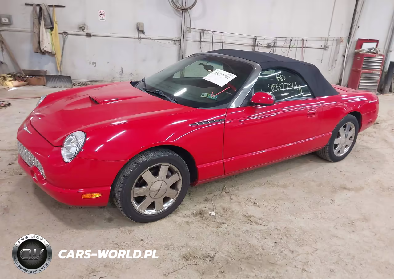 2002 Ford Thunderbird Deluxe-Premium-W-Hardtop Deluxe-W-Hardtop Premium VIN:1FAHP60A42Y115379 - 2