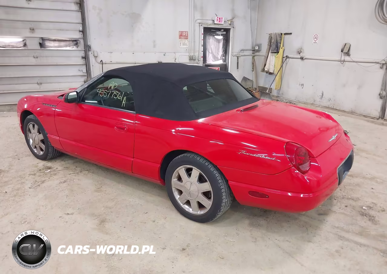 2002 Ford Thunderbird Deluxe-Premium-W-Hardtop Deluxe-W-Hardtop Premium VIN:1FAHP60A42Y115379 - 3