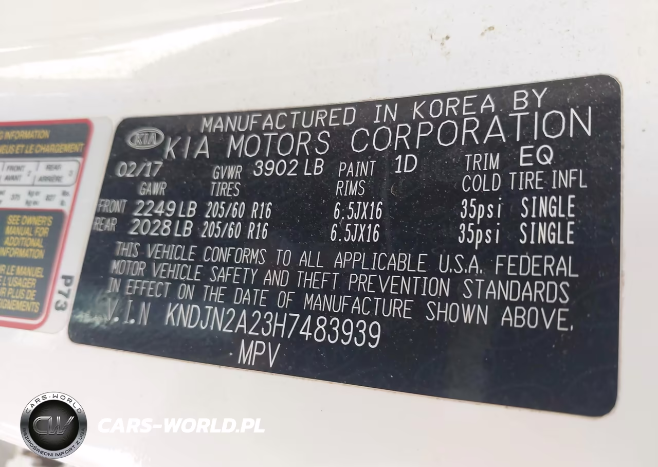 2017 Kia Soul VIN:KNDJN2A23H7483939 - 9