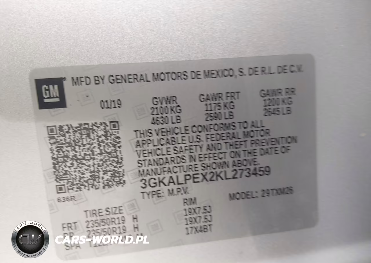 2019 GMC Terrain Slt VIN:3GKALPEX2KL273459 - 9