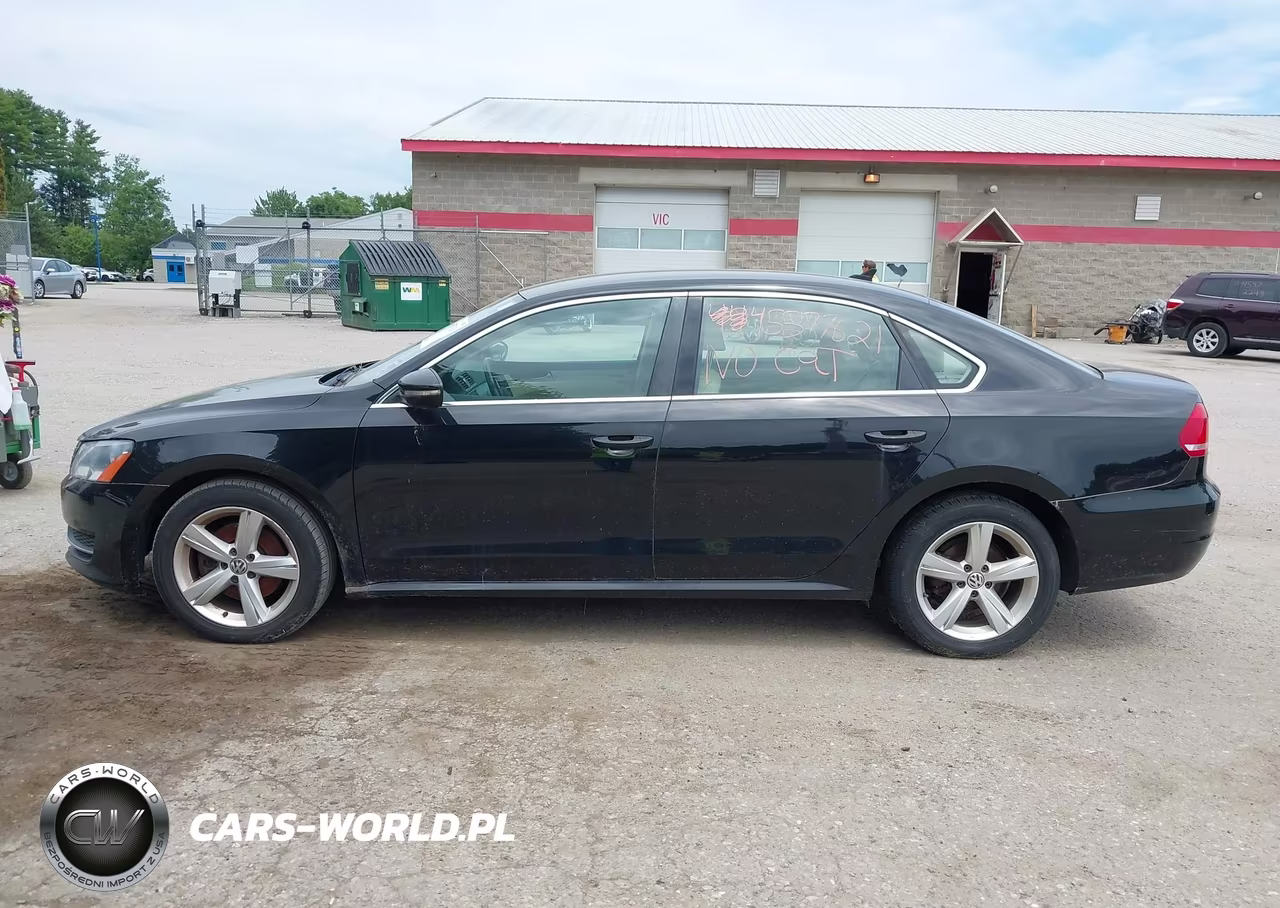 2012 Volkswagen Passat 2.5L Se VIN:1VWBP7A34CC023366 - 12
